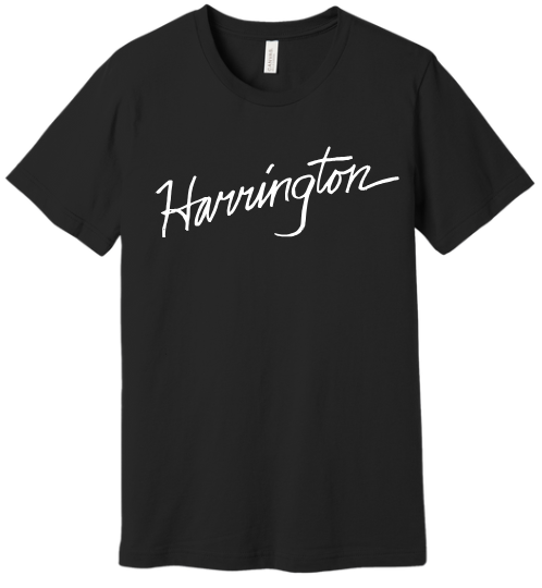 HARRINGTON CURSIVE - Adult & Youth T-Shirt