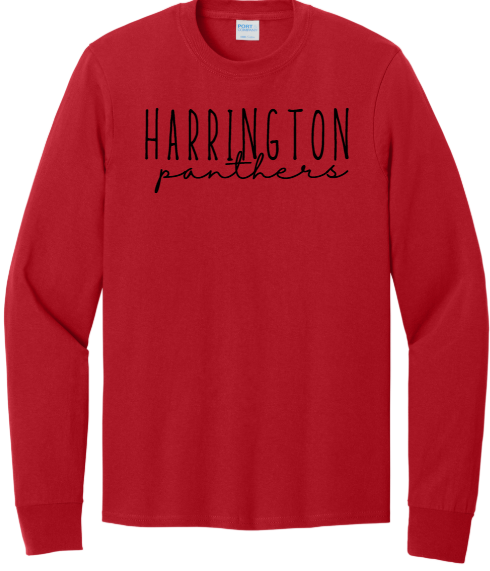 HARRINGTON PANTHERS- Adult & Youth Long Sleeve