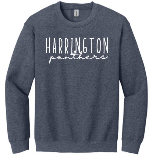 HARRINGTON PANTHERS - Adult & Youth Crewneck