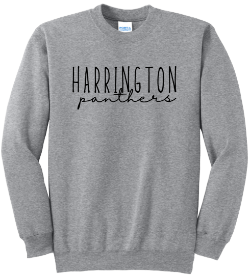 HARRINGTON PANTHERS - Adult & Youth Crewneck