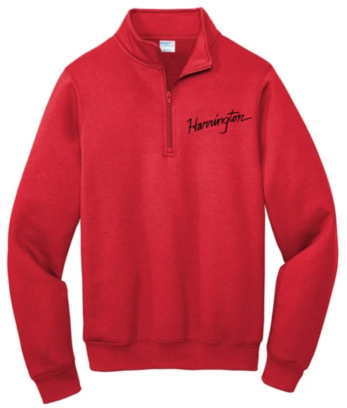 HARRINGTON CURSIVE - Adult & Youth 1/4 Zip